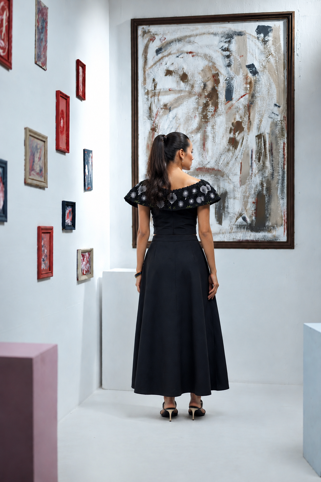 Bloom Burst Skirt Set