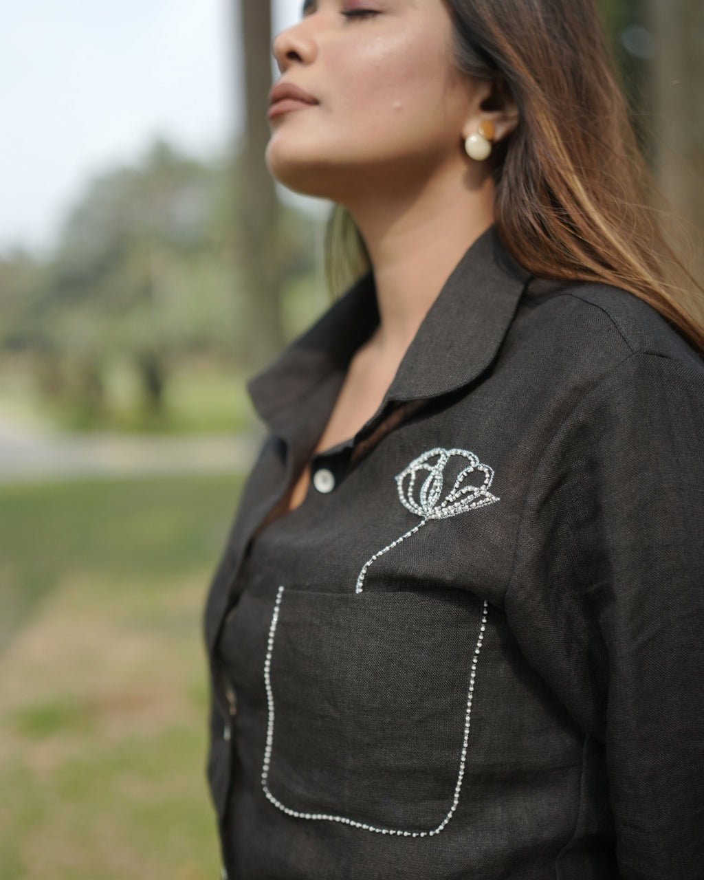 Midnight Moody Persona Shirt - vanshika&sakshi