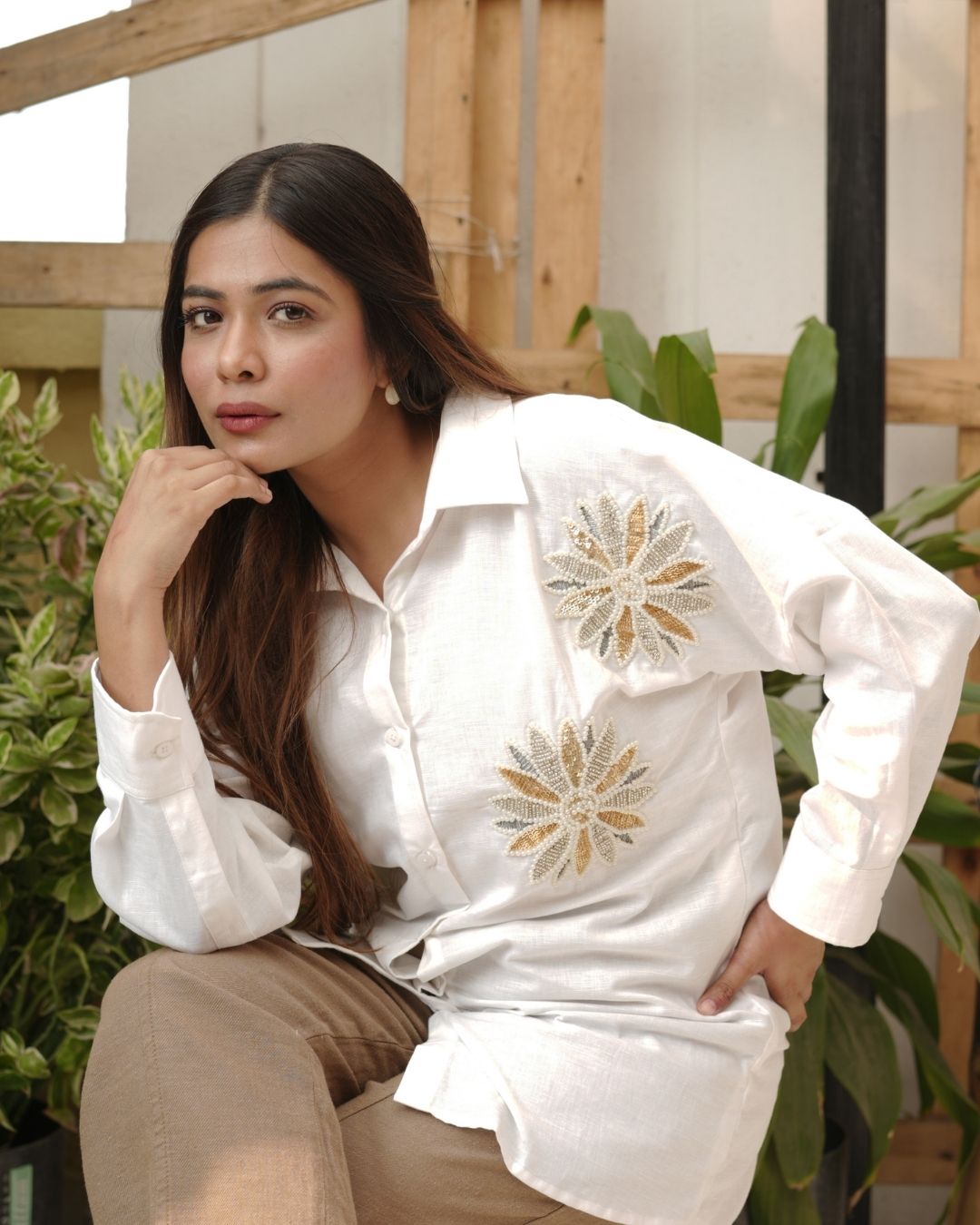 Floral Affair Shirt - vanshika&sakshi