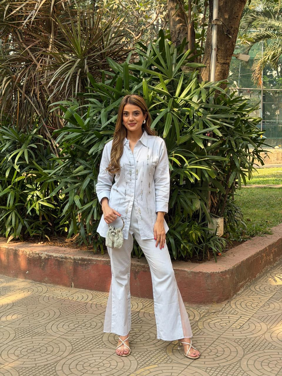 Ahana Shah in Our Falling Diamonds Set - vanshika&sakshi