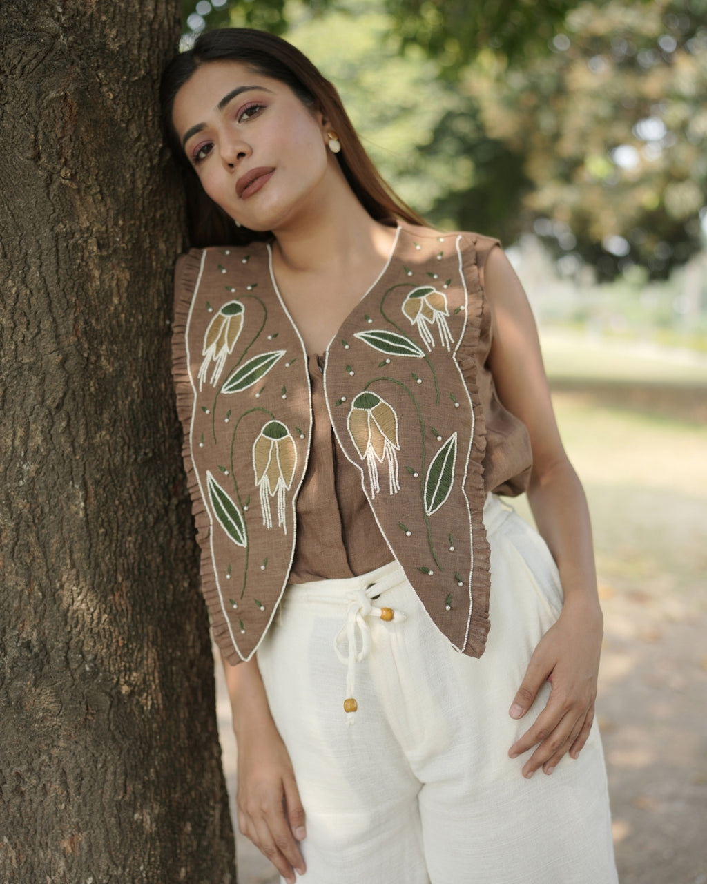 Collar Drama Shirt - vanshika&sakshi