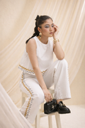 Waves of Thira Set (White) - vanshika&sakshi