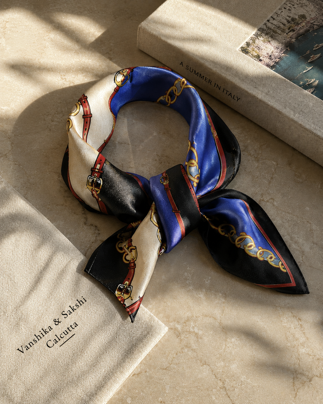 The Riviera Scarf - vanshika&sakshi