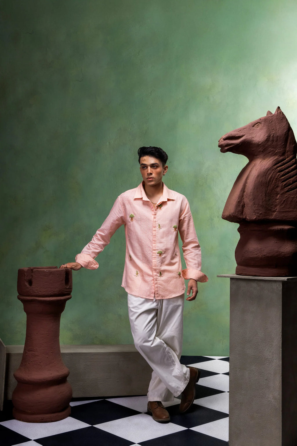 Blush Grove Shirt - vanshika&sakshi