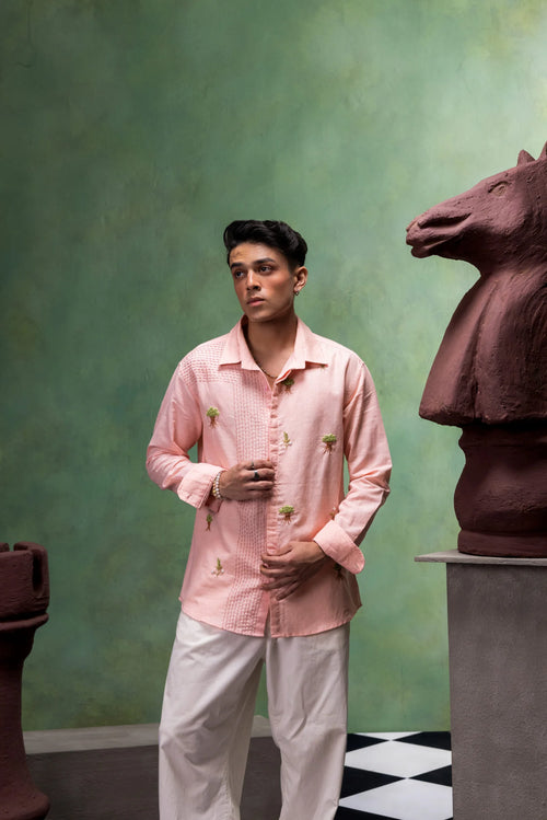 Blush Grove Shirt - vanshika&sakshi
