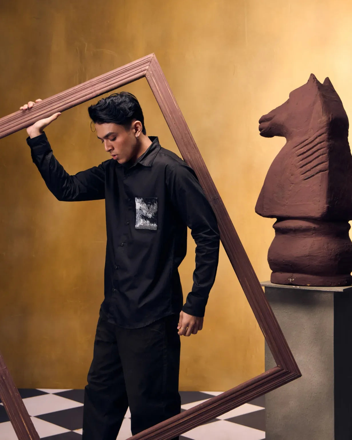 The Metallic Edge Shirt