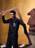 Metallic Edge Shirt - vanshika&sakshi