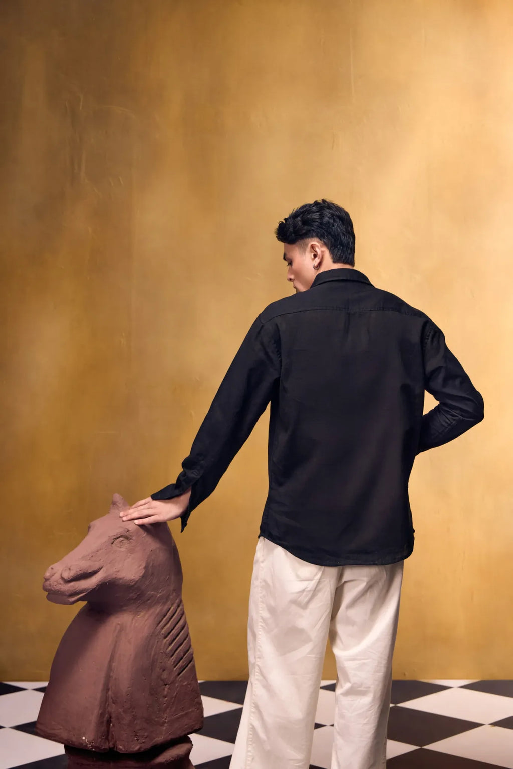Leaf-Line Shirt - vanshika&sakshi