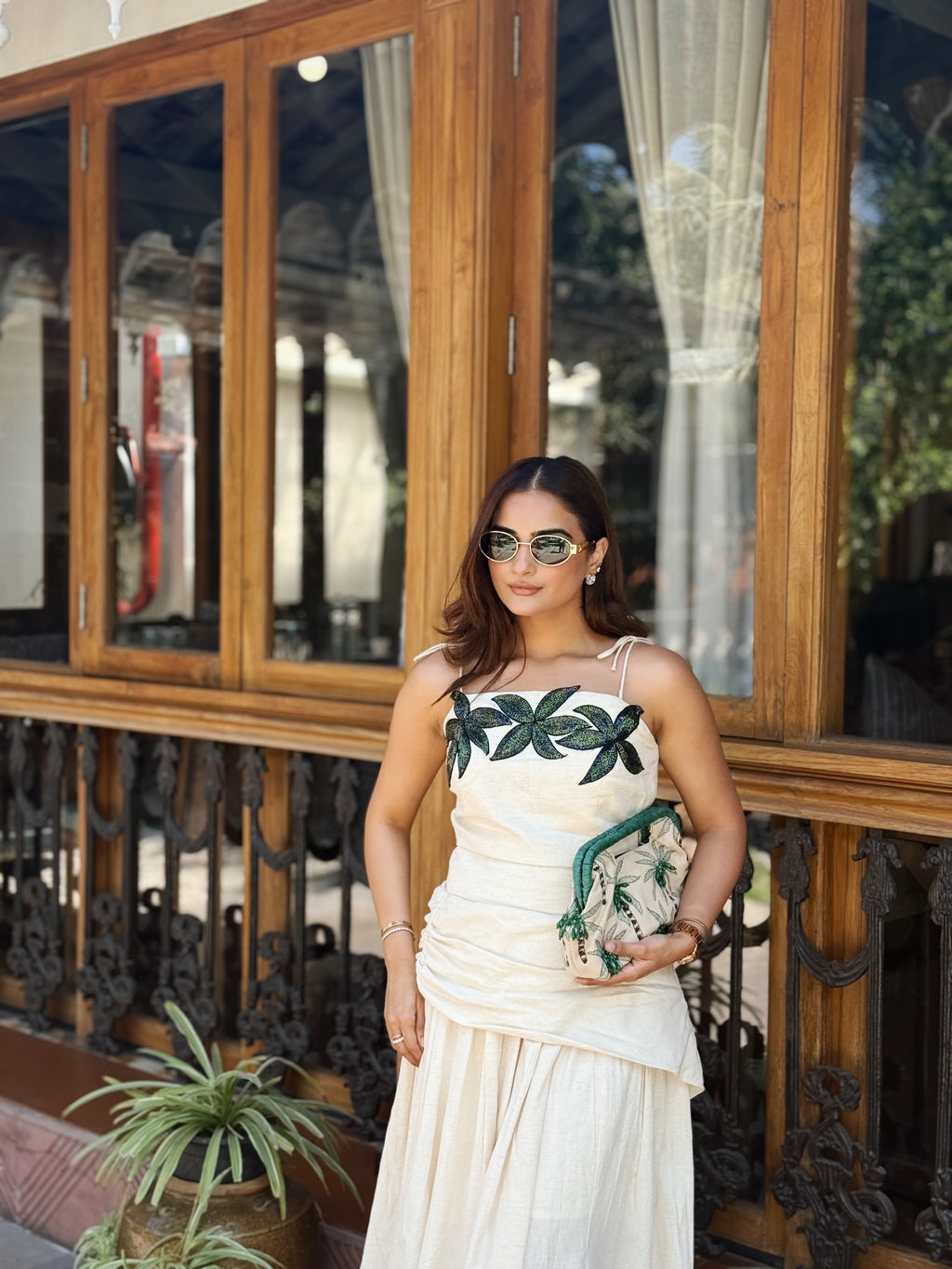 Mauli Patel In Our Eden Bloom Skirt Set - vanshika&sakshi