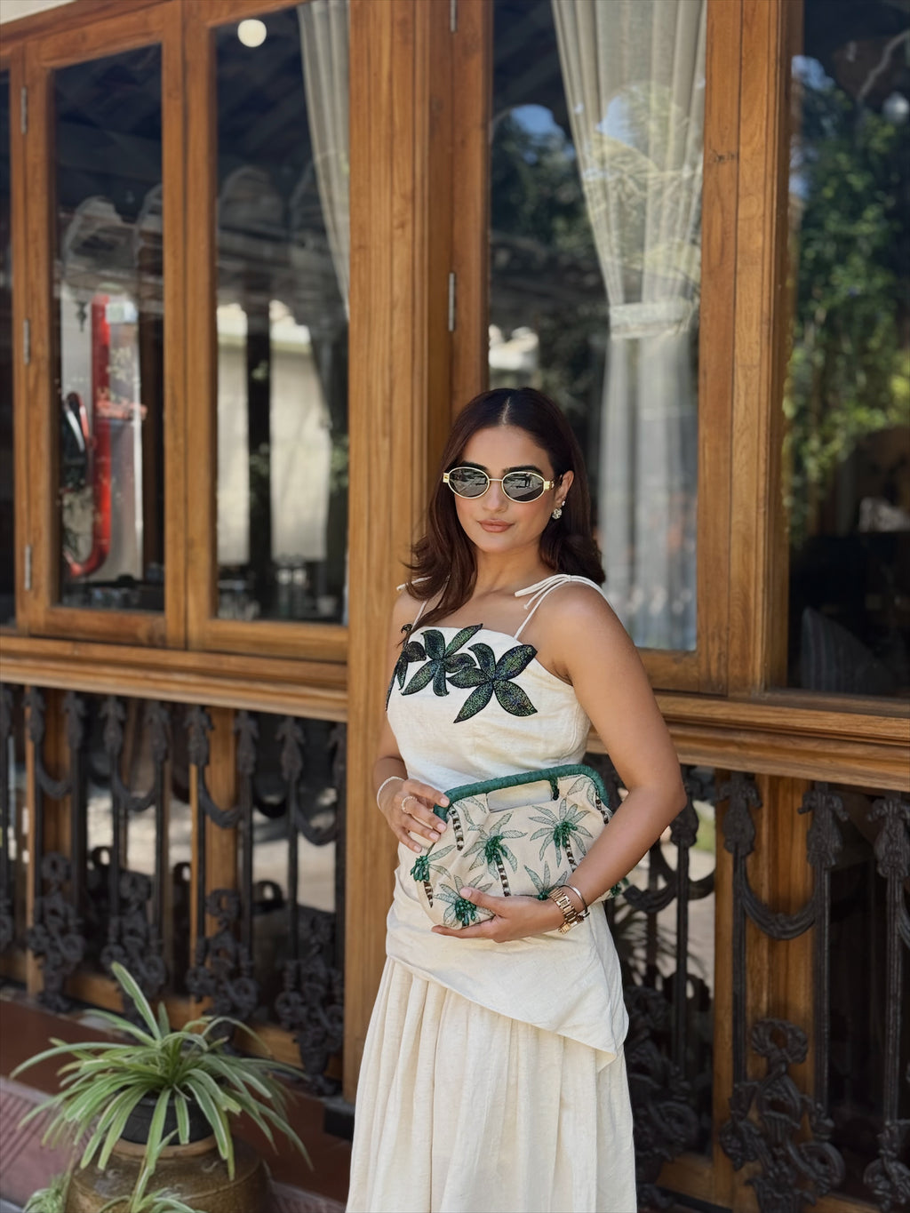Mauli Patel In Our Eden Bloom Skirt Set - vanshika&sakshi