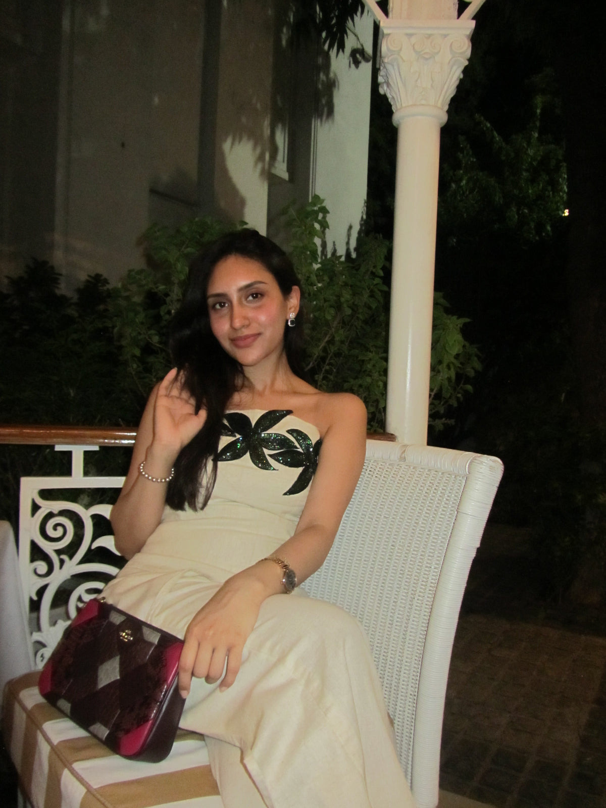 Vedika Kapoor in our Eden Bloom Pants Set
