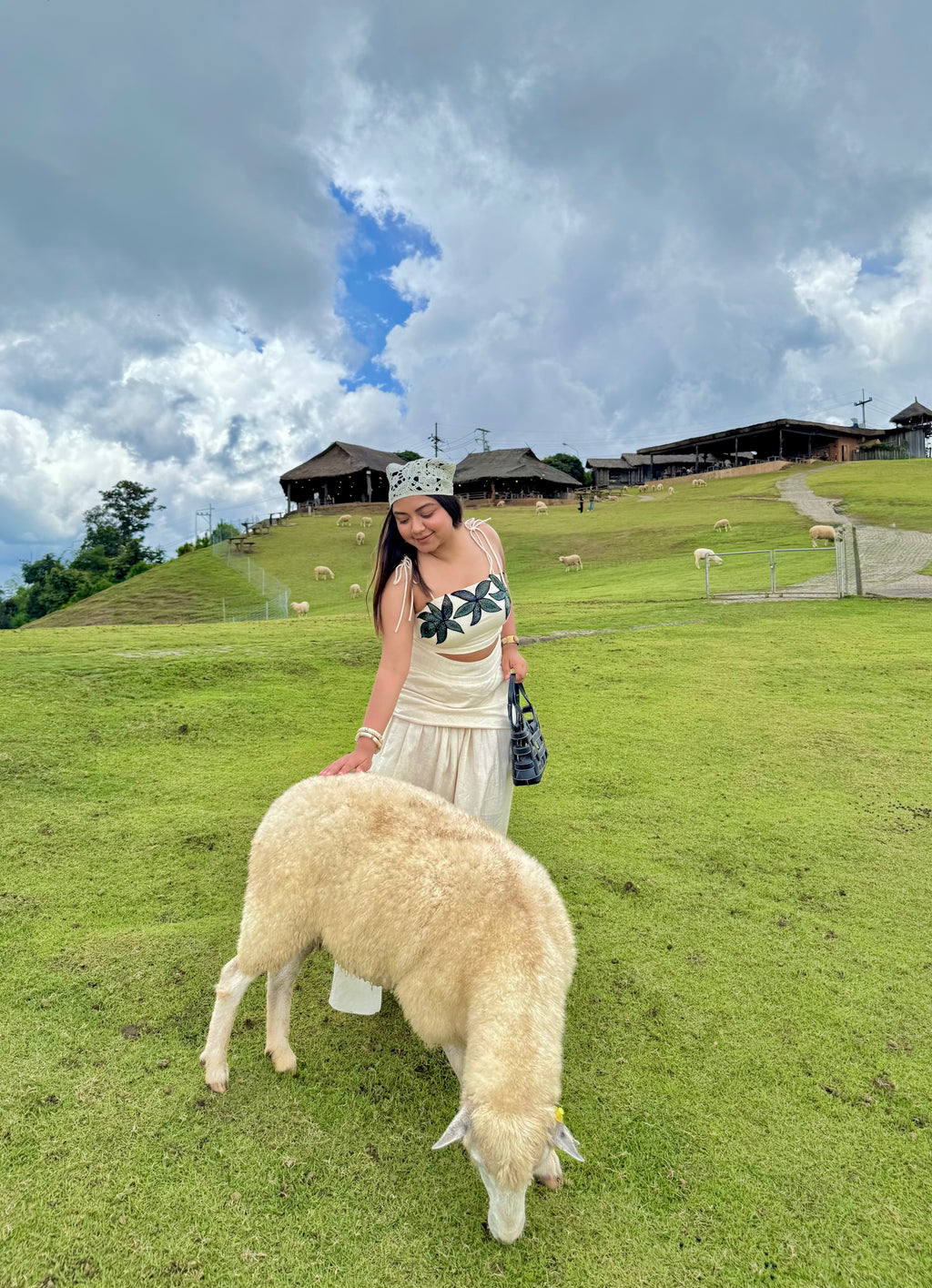 Chahat Saraogi in Our Eden Bloom Skirt Set