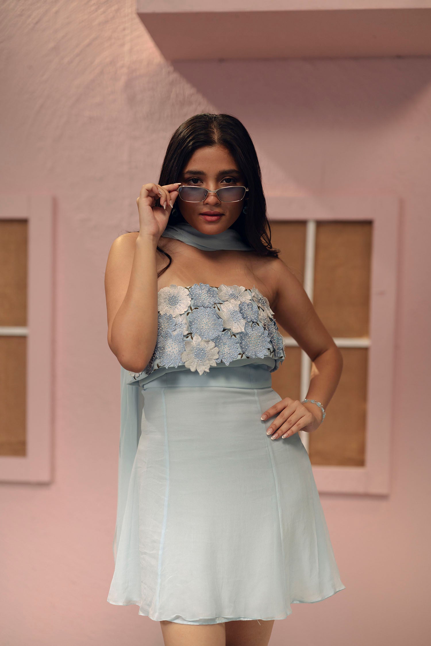 Flora Breeze Short Dress