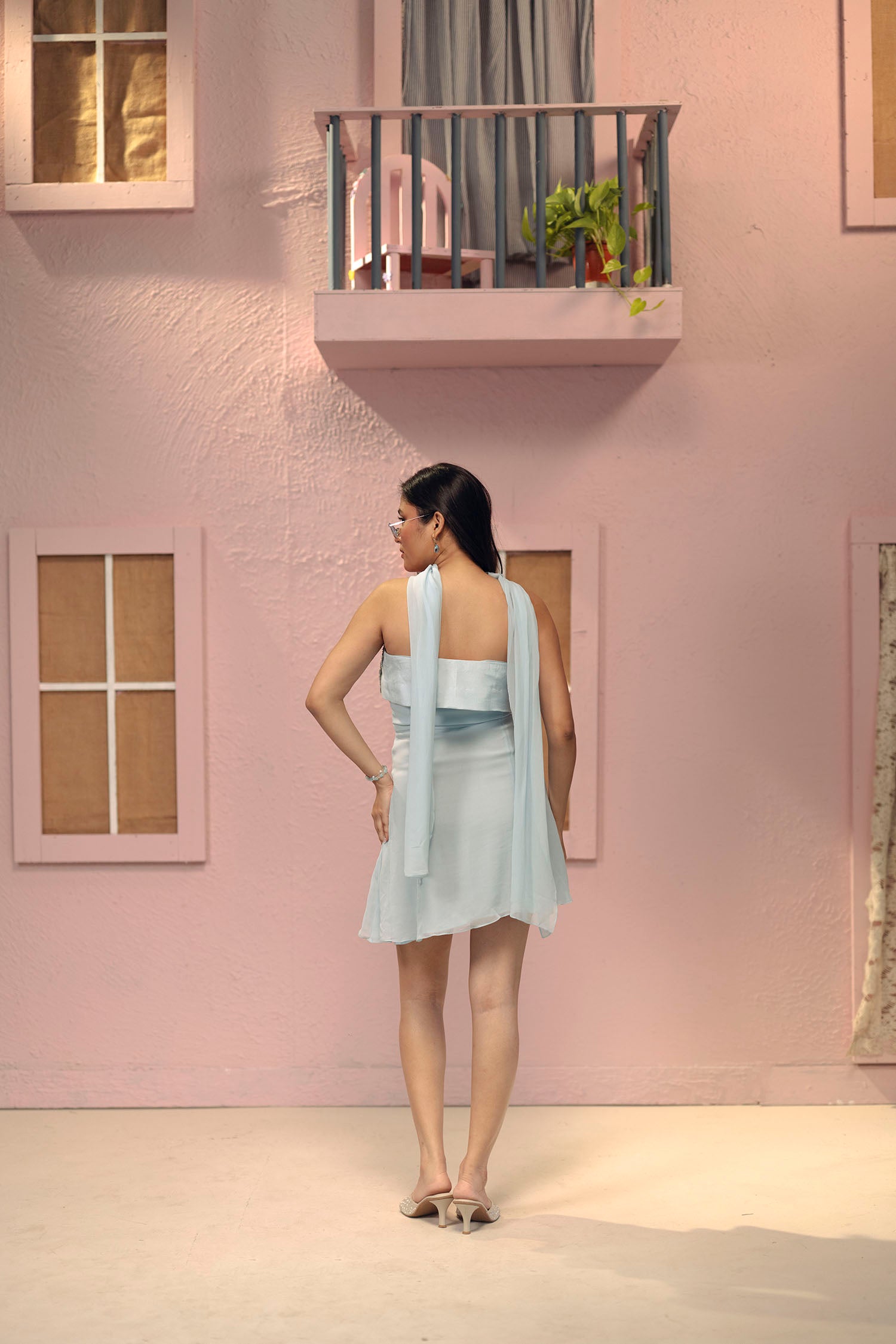 Flora Breeze Short Dress