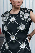 Signature Bloom Whisper Vest (Black)