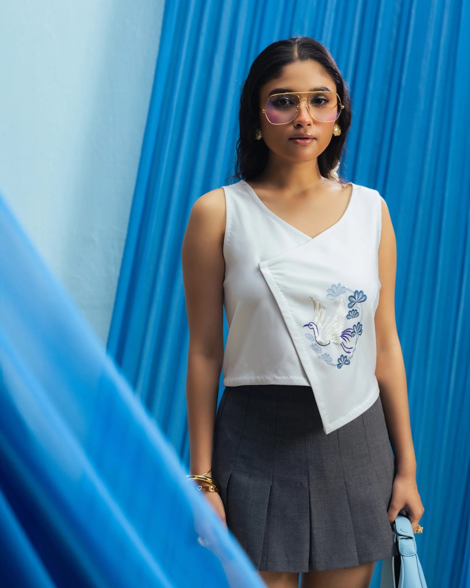 The Aerial Bloom Top