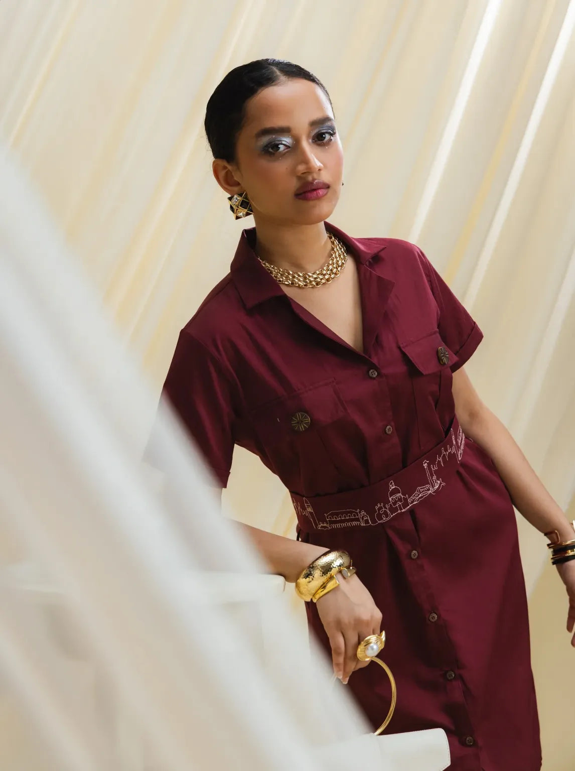 The Vivid Venetian Dress