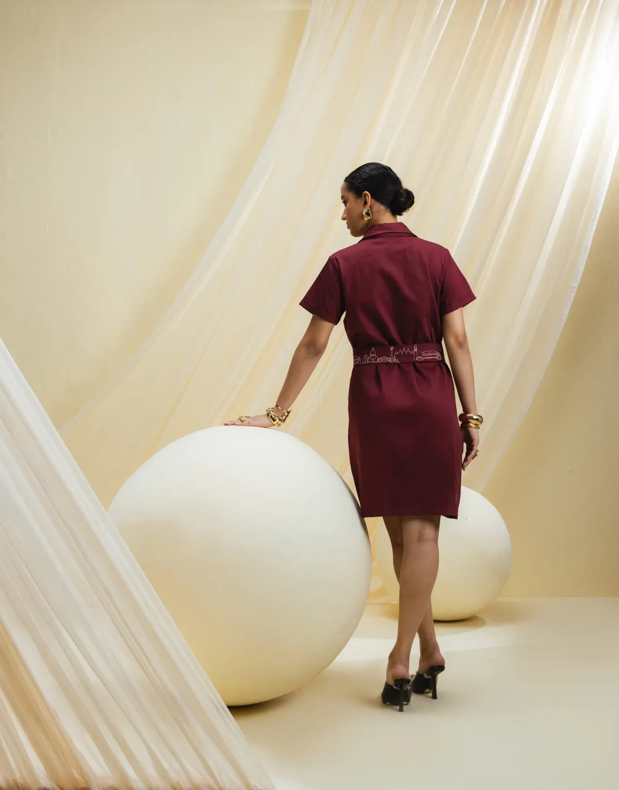 The Vivid Venetian Dress