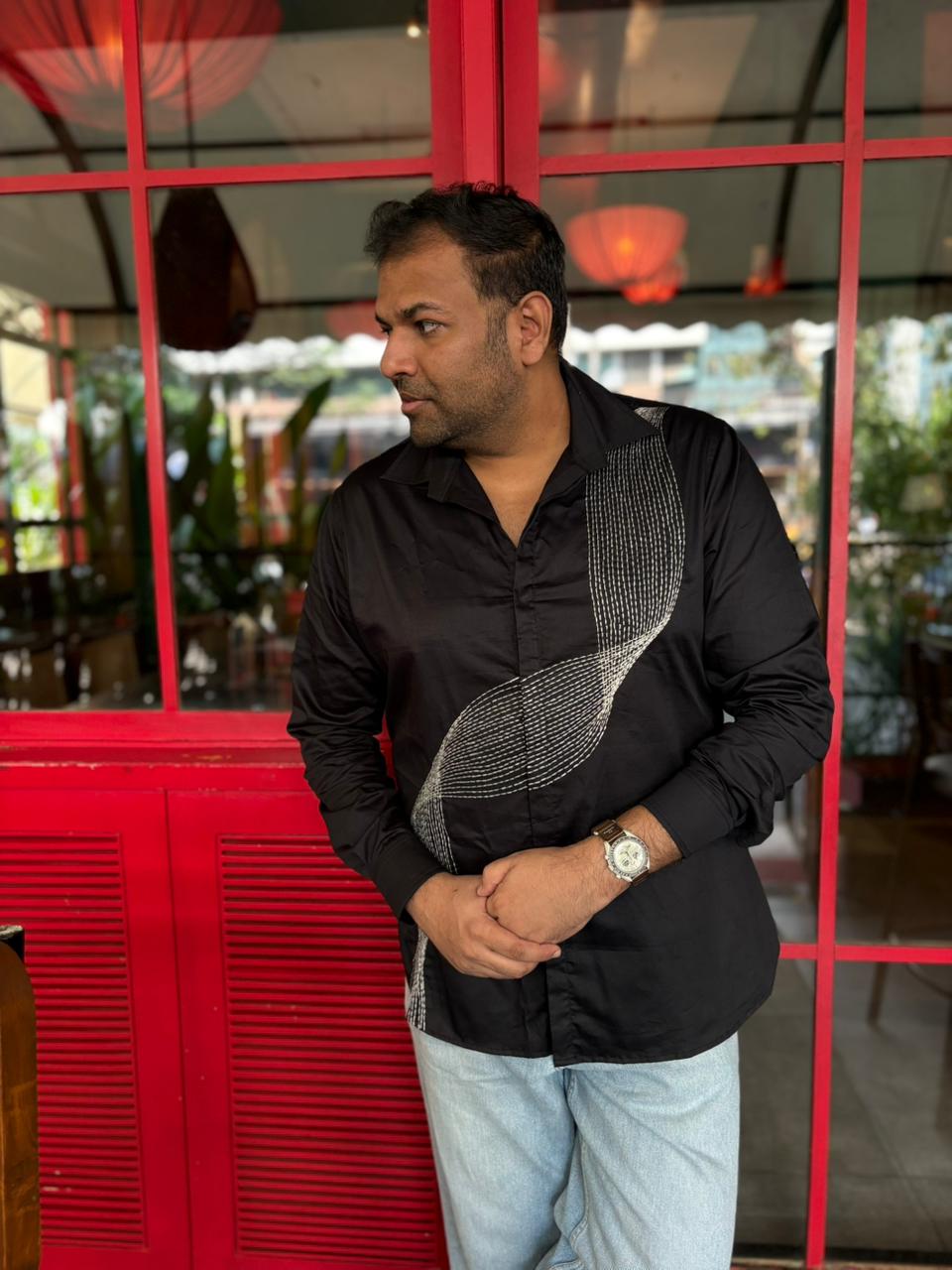 Nishant In Our Liquid Luxury Shirt