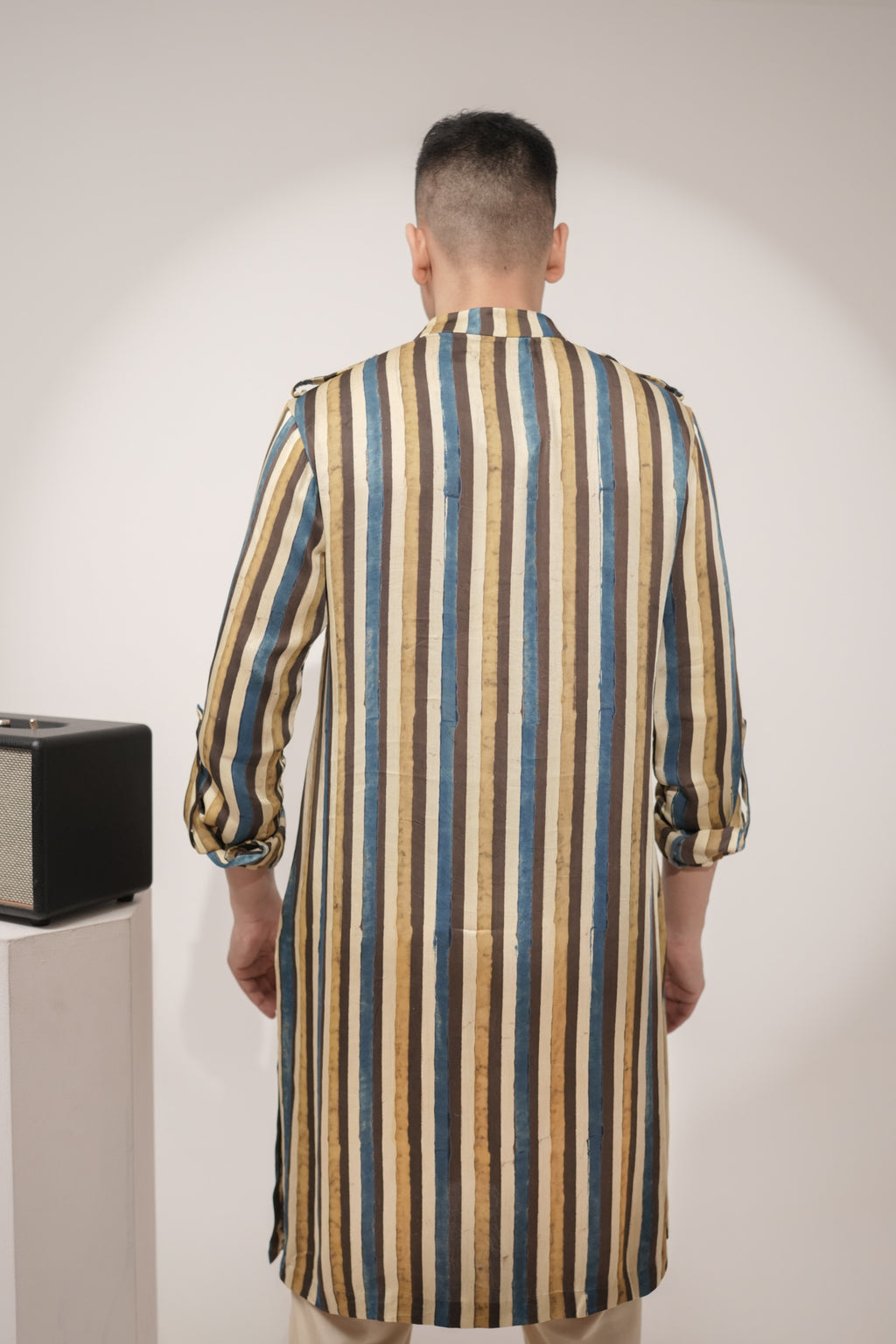 Striped Pathani Set