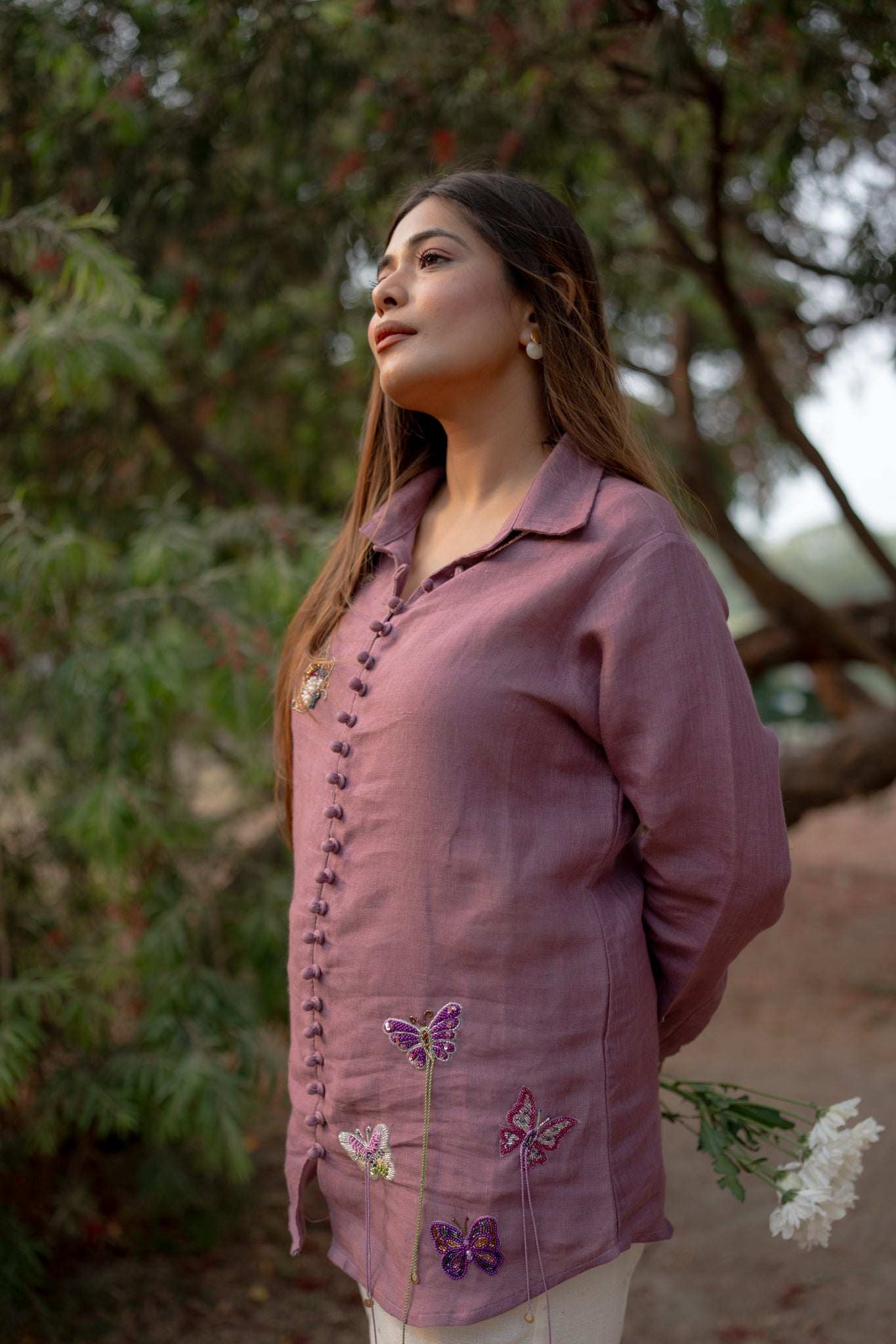 Flutter Affair Shirt - vanshika&sakshi