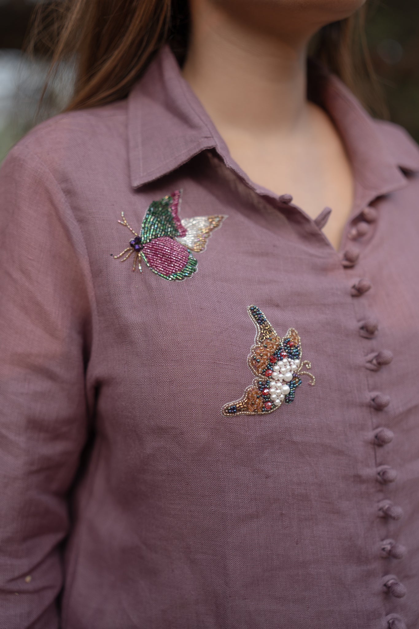 Flutter Affair Shirt - vanshika&sakshi
