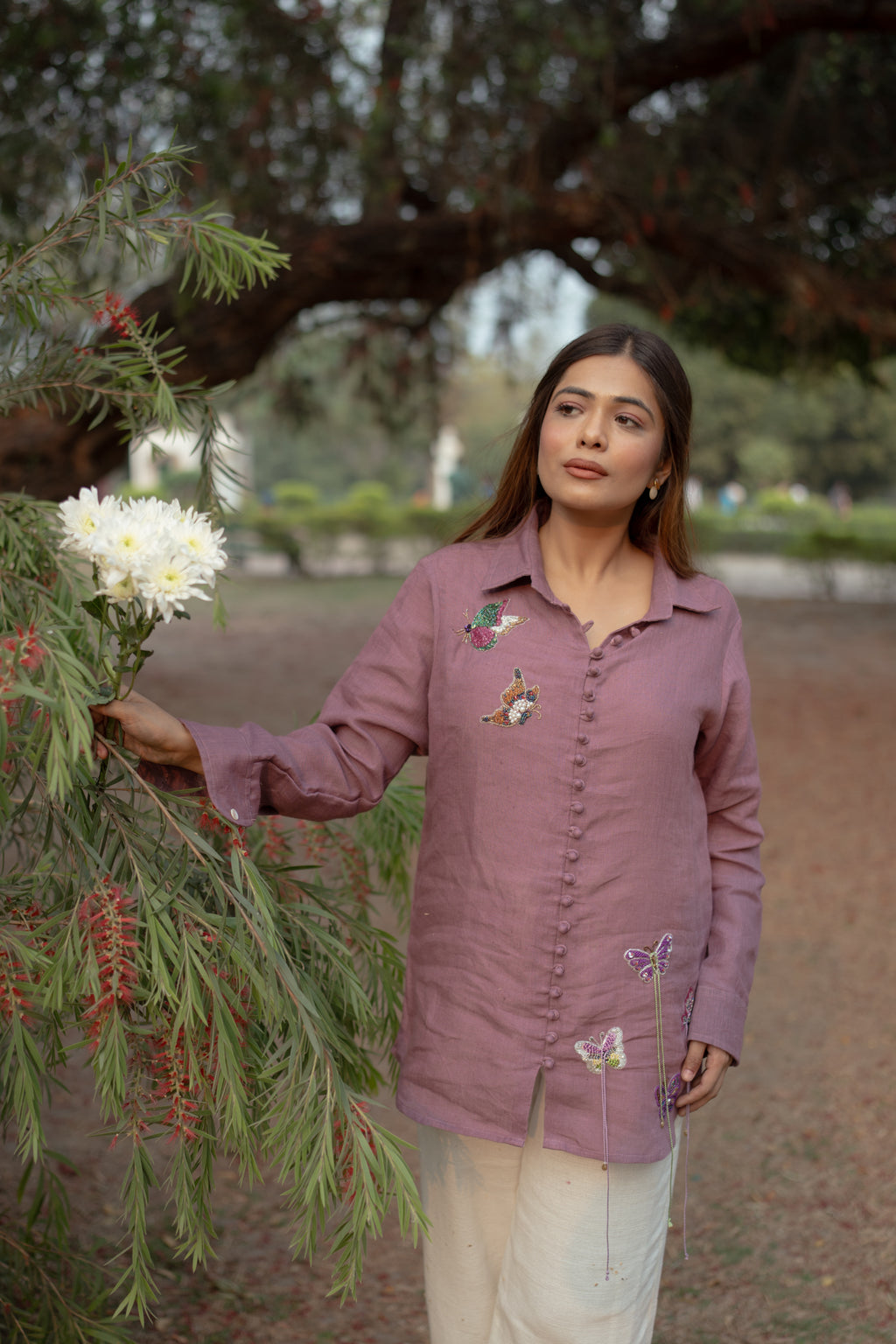 Flutter Affair Shirt - vanshika&sakshi