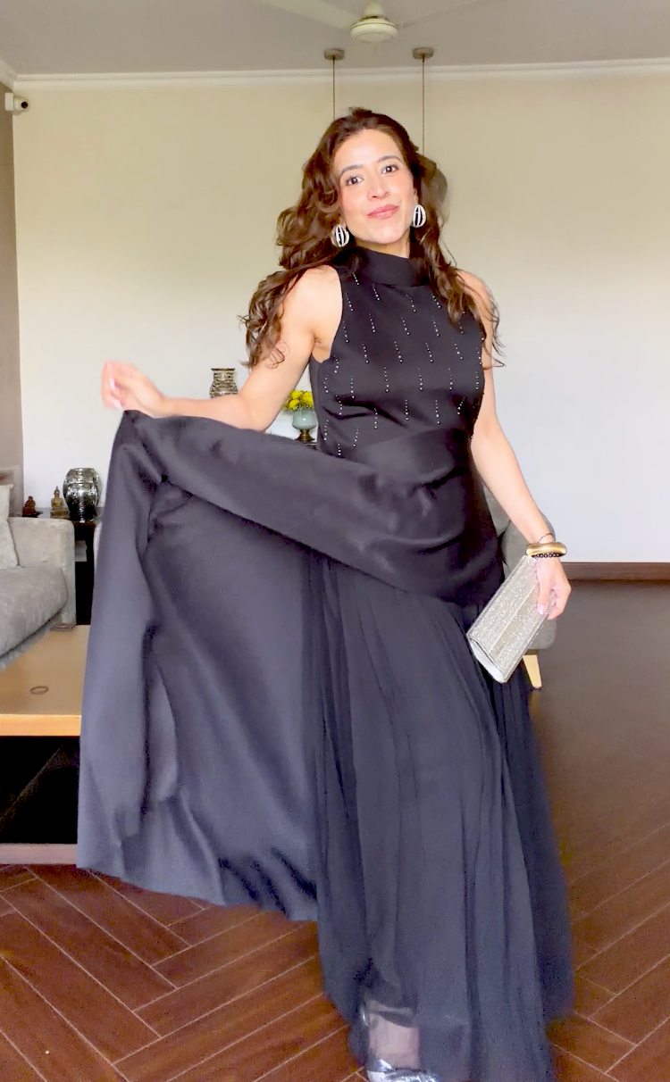 Rumina Malik in Our Celestial Comet Set - vanshika&sakshi