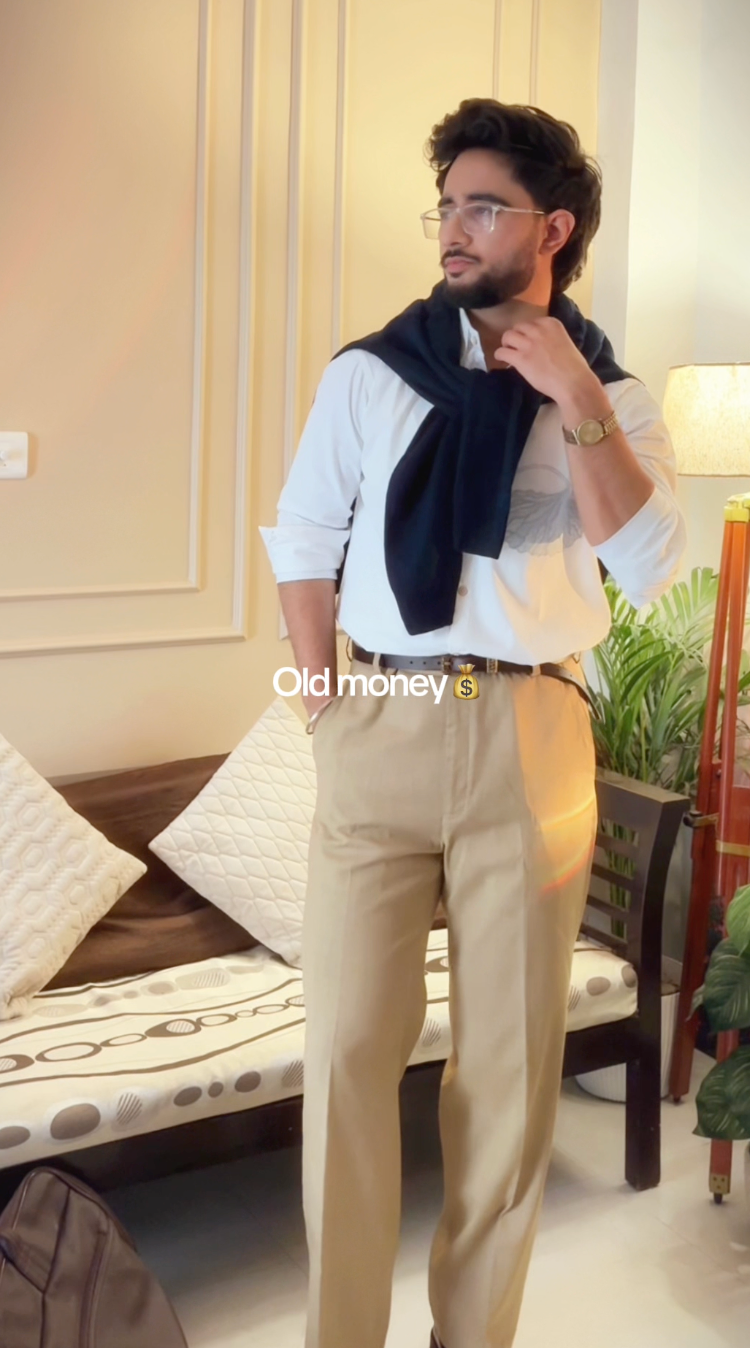 Harsh Gulati In Our Azure Bloom  Shirt - vanshika&sakshi