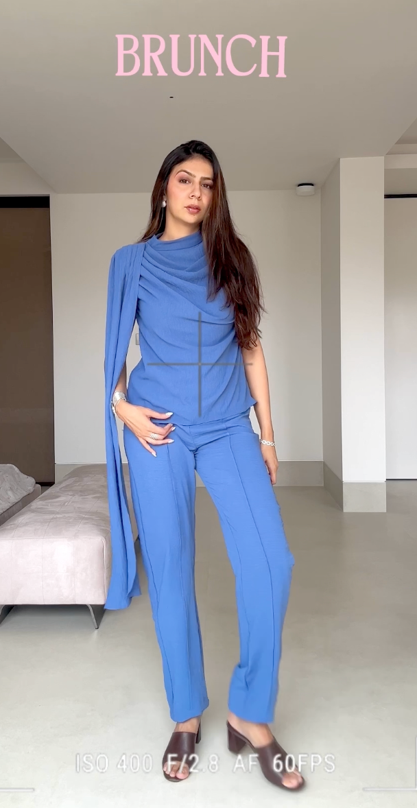 Shreya Lal in Our Fluid Grace Set